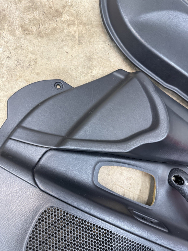 2000-2003 HONDA S2000 AP1 OEM BLACK DOOR PANEL PAIR DRIVER PASSENGER DOOR PANELS