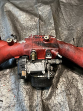 Load image into Gallery viewer, 2004-2006 Subaru WRX STI Red Intake Manifold Factory OEM #511324