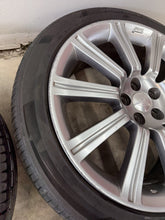 Load image into Gallery viewer, JDM Subaru Forester SG9 STi 5x100 Aluminum Wheels With Hankook Tires