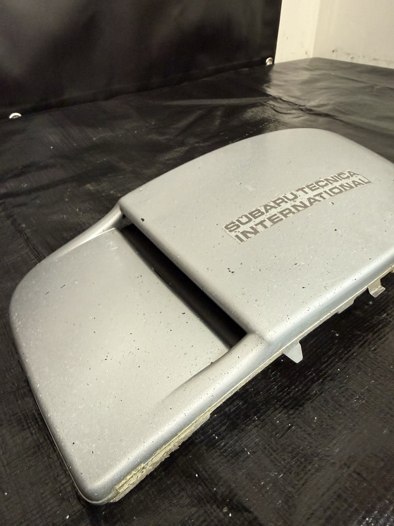 2004-2005 SUBARU WRX STI FOG LIGHT COVERS OEM PLATINUM SILVER METALLIC #524656
