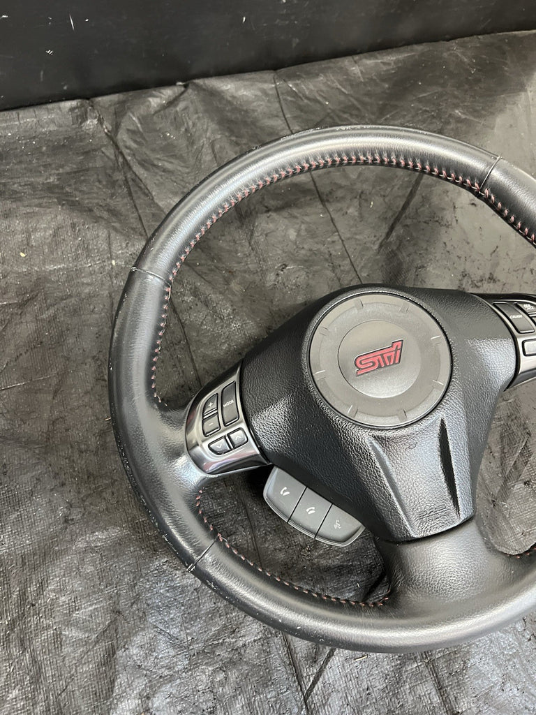 2008-2014 Subaru Impreza GRB WRX STi GRF Steering Wheel Handle #525671