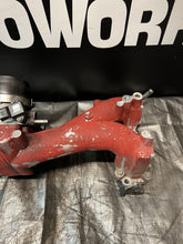 Load image into Gallery viewer, 2004-2006 Subaru WRX STI Red Intake Manifold Factory OEM #511324