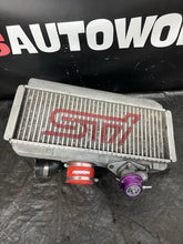 Load image into Gallery viewer, 2004-2007 SUBARU WRX STI GD7 EJ257 OEM TMIC TOP MOUNT INTERCOOLER #500989