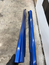 Load image into Gallery viewer, 2002-2007 Subaru WRX STI LH &amp; RH Side Skirts Rocker Panel Blue OEM PAIR #525182