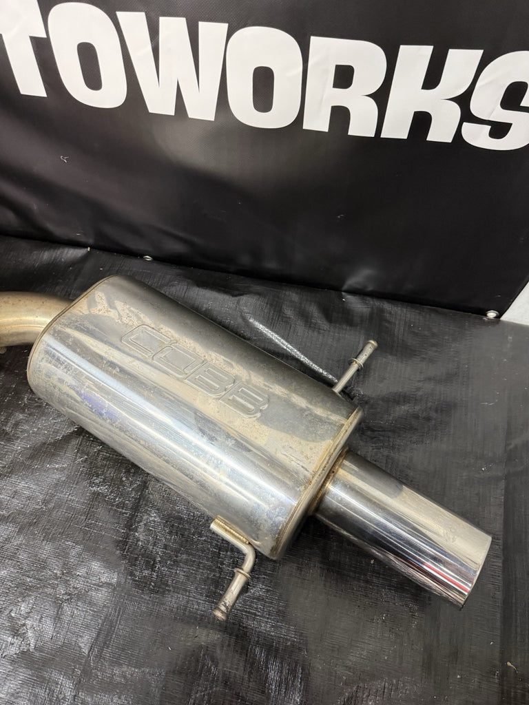 Cobb Axleback Exhaust System Muffler Stainless Steel 2002-2007 WRX 04-07 STi