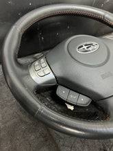 Load image into Gallery viewer, 2008-2009 Subaru Legacy GT Steering Wheel w/ Controls Leather Driver OEM #212661
