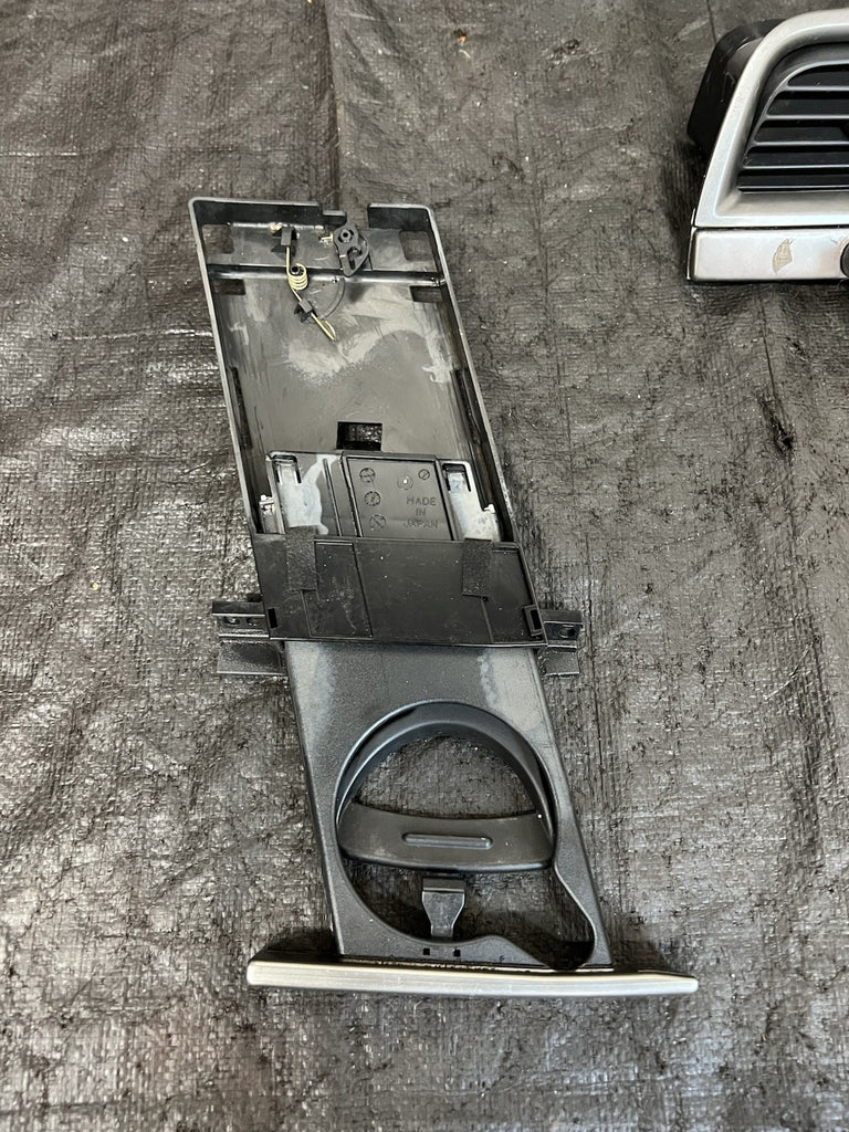 2004 Subaru Impreza WRX STI Radio Climate Trim Bezel & Vents OEM #518682