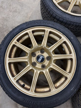 Load image into Gallery viewer, 2006-2007 Subaru WRX STi BBS Forged 17&quot; 5x114.3 Wheel Set Rim 17x8 #525182