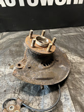 Load image into Gallery viewer, 2004 SUBARU WRX STI FRONT SPINDLES KNUCKLES HUBS PAIR 5x100 OEM #516938