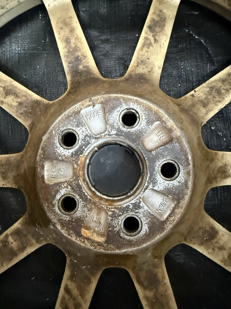 2004 Subaru Impreza WRX STi Factory Gold BBS Wheel 5x100 OEM #5156371