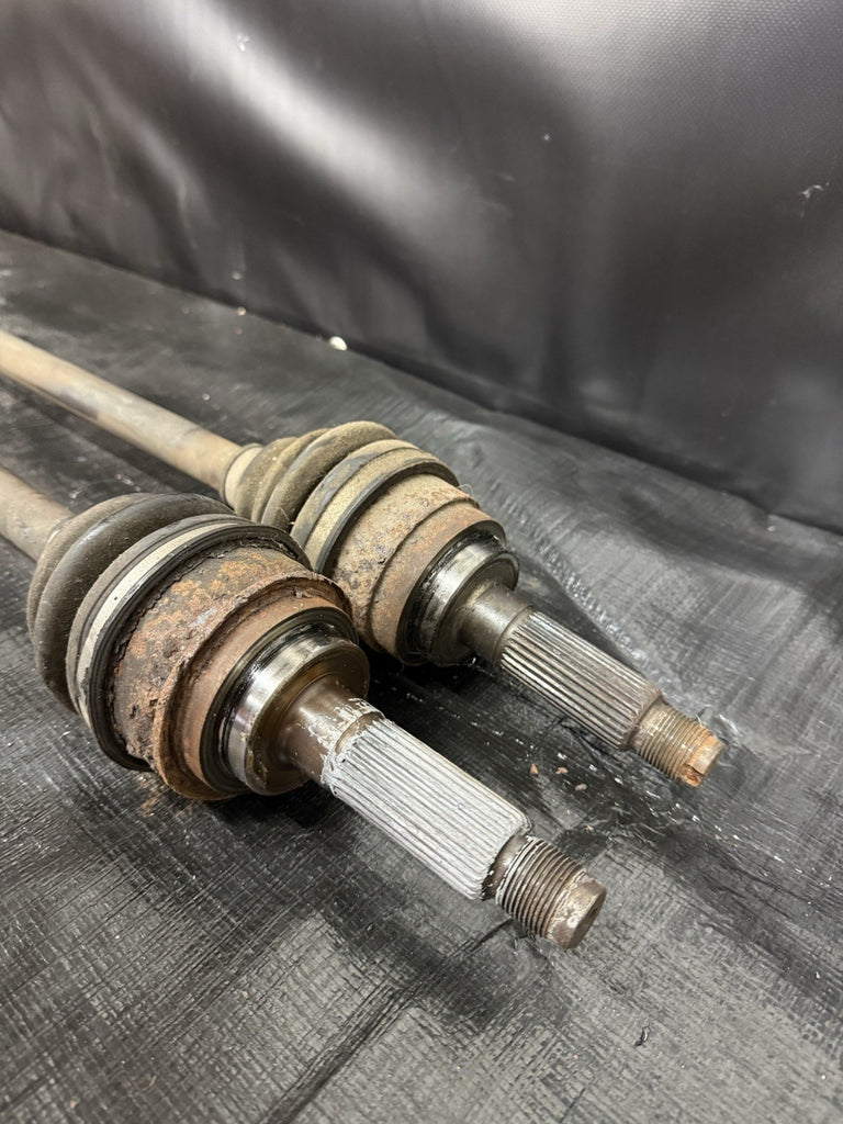 2004 SUBARU WRX STI Rear CV Axle Axles OEM LH & RH Drive Shaft R180 #500989