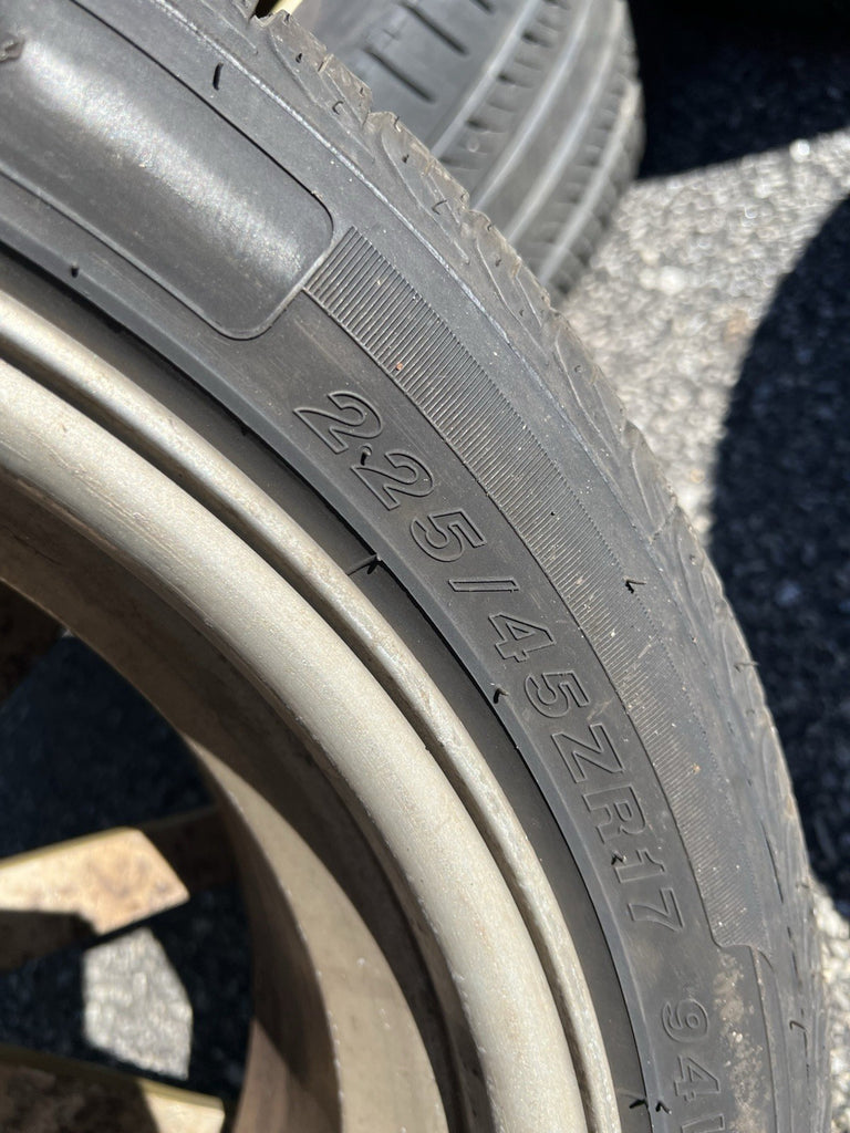 2004 Subaru WRX STi 5x100 BBS OEM Forged Wheels & Tires