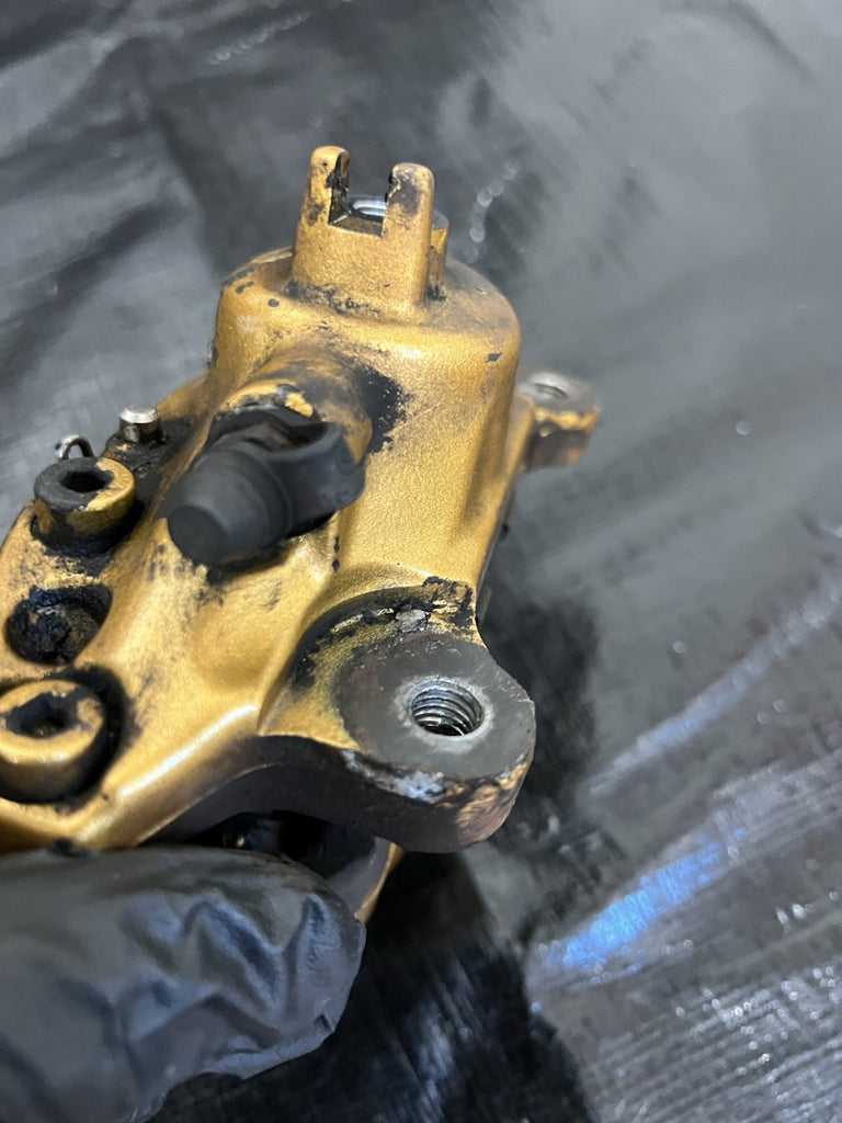 04-07 SUBARU STI REAR BREMBO BRAKE CALIPERS PAIR LEFT/RIGHT #500989