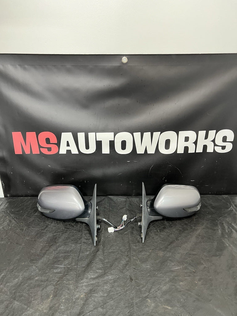 2005-2009 Subaru Legacy GT Mirrors Quartz Silver Metallic #212661