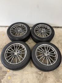 2008-2014 Subaru WRX OEM Factory Wheels with Michelin Snow Tires