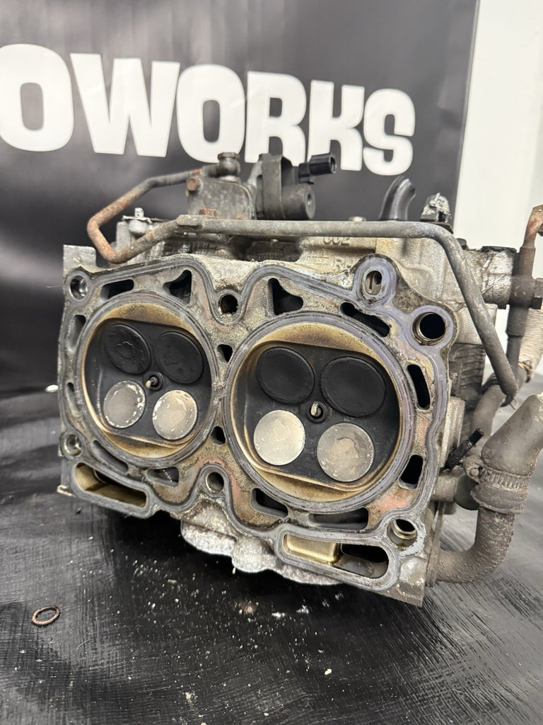 2004-2006 Subaru WRX B25 Engine Cylinder Heads Left LH & Right RH OEM #500989