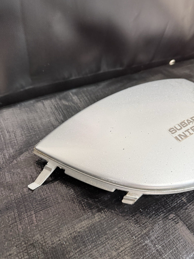 2004-2005 SUBARU WRX STI FOG LIGHT COVERS OEM PLATINUM SILVER METALLIC #524656