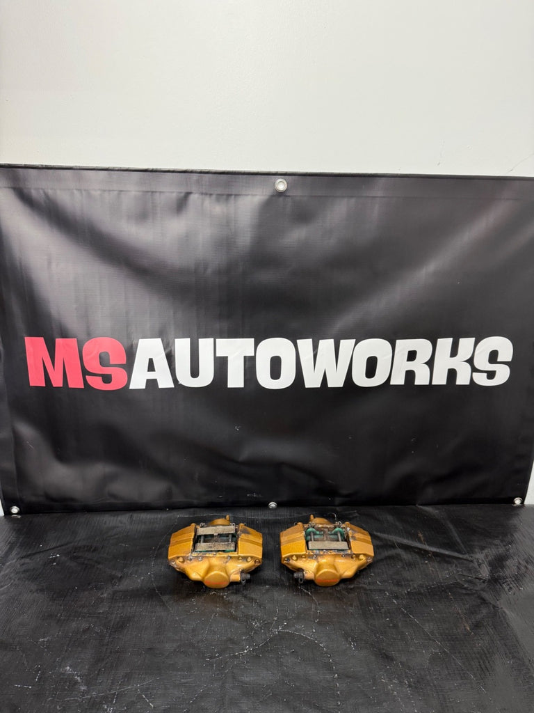 04-07 SUBARU STI REAR BREMBO BRAKE CALIPERS PAIR LEFT/RIGHT #525182