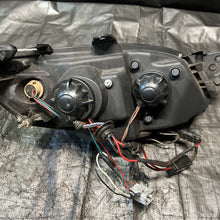 Load image into Gallery viewer, 2006-2007 Subaru Impreza WRX STi Headlights W/Led Strip Black Housings #519516