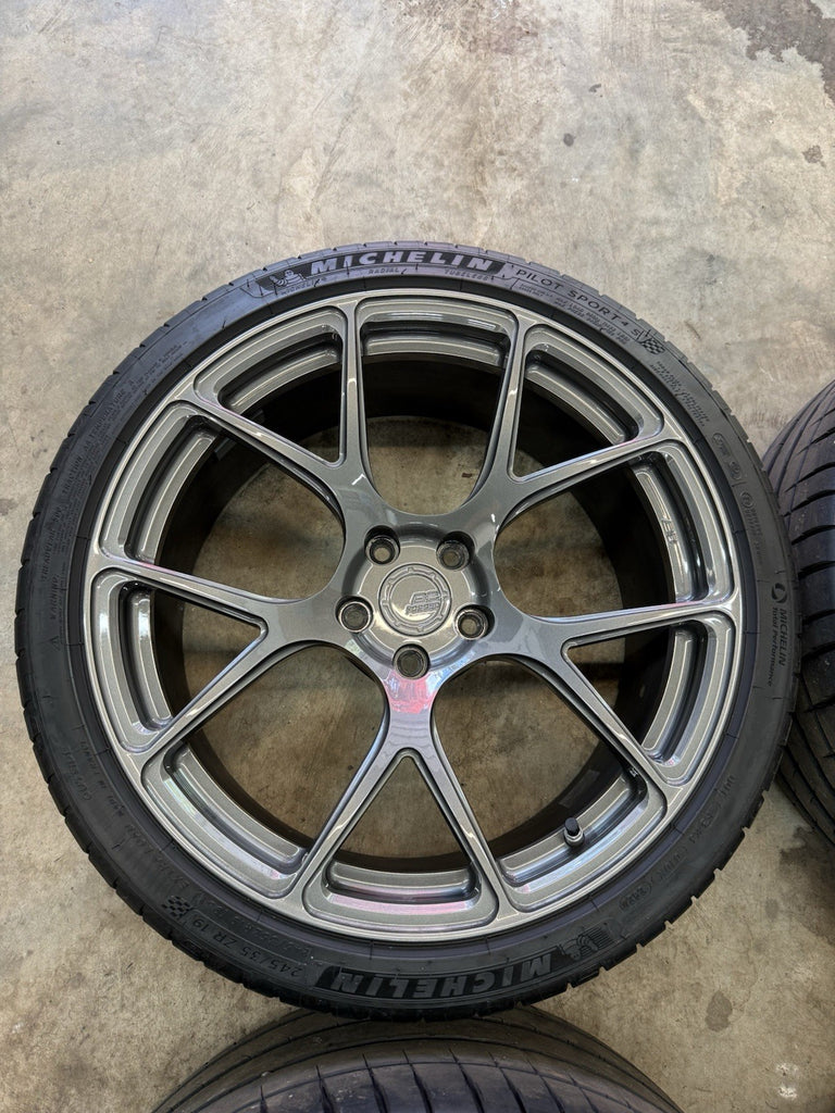 BC Forged RZ05 5x112 Wheels 19x8.5 & 19x11 with Michelin Pilot Sport 4S Tires