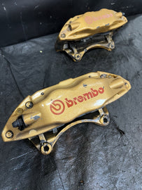 2004-2007 Subaru WRX STI Front Caliper Set Brembo Brembos Calipers #518682