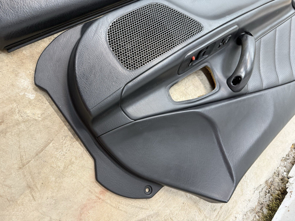 2000-2003 HONDA S2000 AP1 OEM BLACK DOOR PANEL PAIR DRIVER PASSENGER DOOR PANELS