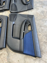 Load image into Gallery viewer, 2004 Subaru Impreza WRX STi Door Cards Door Panels Set OEM #500989