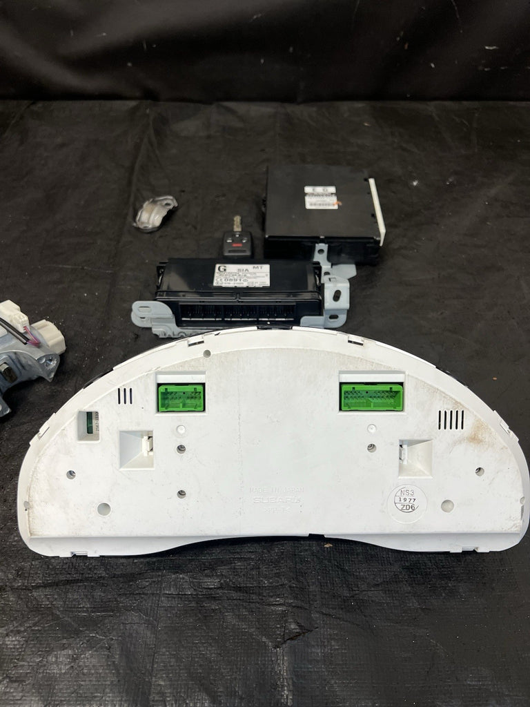 2008-2009 Subaru Legacy GT Spec B Cluster, ECU, Immobilizer & Key Fob #212661