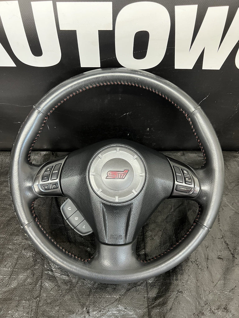 2008-2014 Subaru Impreza GRB WRX STi GRF Steering Wheel Handle #525671