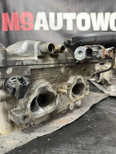 Load image into Gallery viewer, 2004-2006 Subaru WRX B25 Engine Cylinder Heads Left LH &amp; Right RH OEM #524656