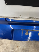Load image into Gallery viewer, 2004 SUBARU WRX STI OEM REAR BUMPER COVER ASSEMBLY WRB WORLD RALLY BLUE #500989