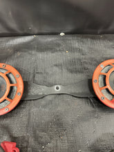 Load image into Gallery viewer, 2002-2007 Subaru WRX STI Red Hella Horns with Harness &amp; Bracket #500989