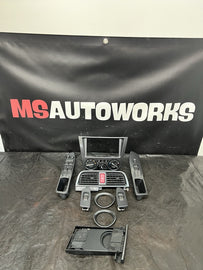 2004 Subaru WRX STI SPT Carbon Fiber Interior Trim Bezel Set OEM