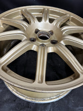 Load image into Gallery viewer, 2004 Subaru Impreza WRX STi Factory Gold BBS Wheel 5x100 OEM #5156373