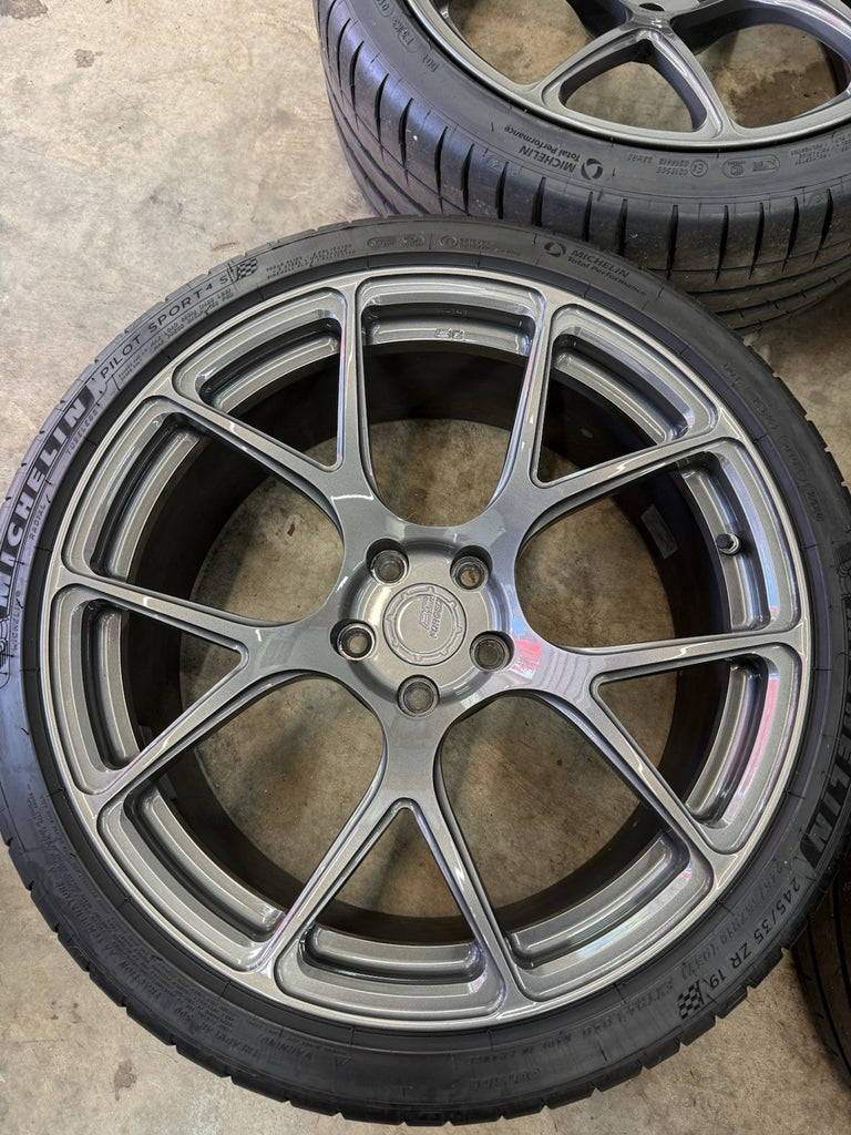 BC Forged RZ05 5x112 Wheels 19x8.5 & 19x11 with Michelin Pilot Sport 4S Tires