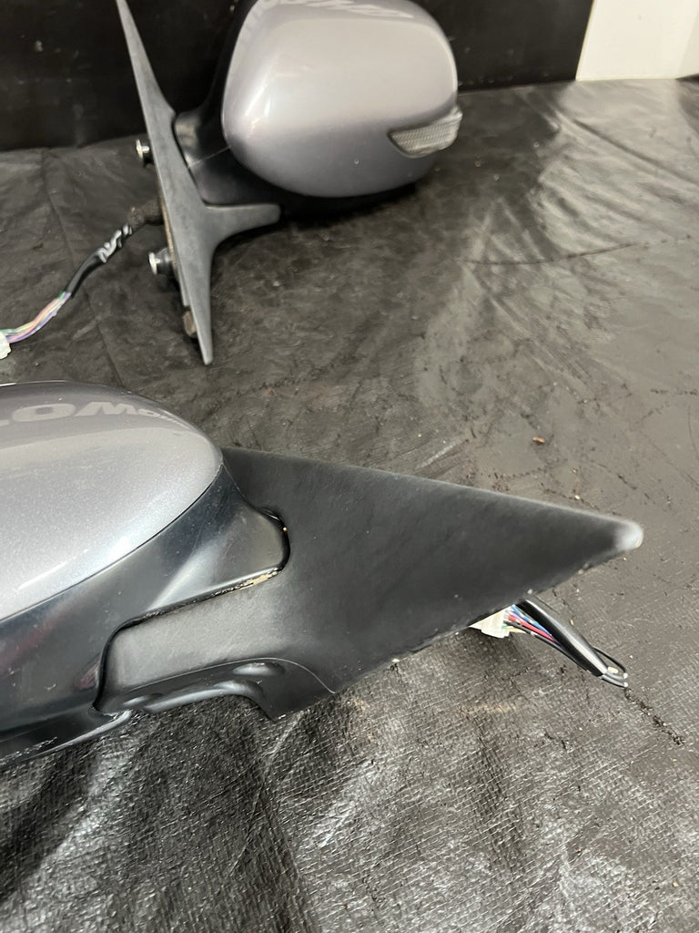 2005-2009 Subaru Legacy GT Mirrors Quartz Silver Metallic #212661