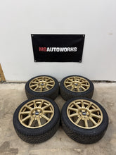 Load image into Gallery viewer, 2006-2007 Subaru WRX STi BBS Forged 17&quot; 5x114.3 Wheel Set Rim 17x8 #525182