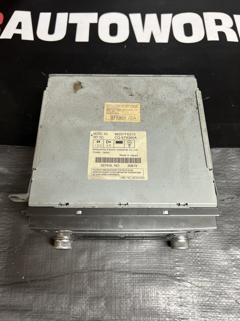 2005-2007 Subaru Impreza WRX STI Radio Stereo 6 Disk