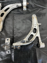 Load image into Gallery viewer, 04-07 SUBARU WRX STI OEM FRONT LOWER ALUMINUM CONTROL ARMS PAIR #500989