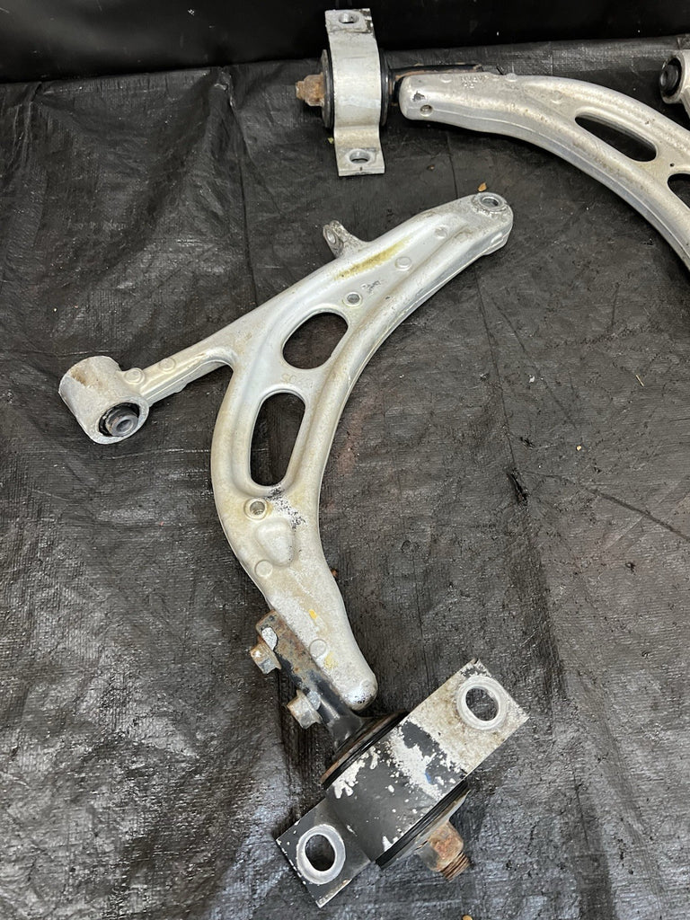 04-07 SUBARU WRX STI OEM FRONT LOWER ALUMINUM CONTROL ARMS PAIR #518682