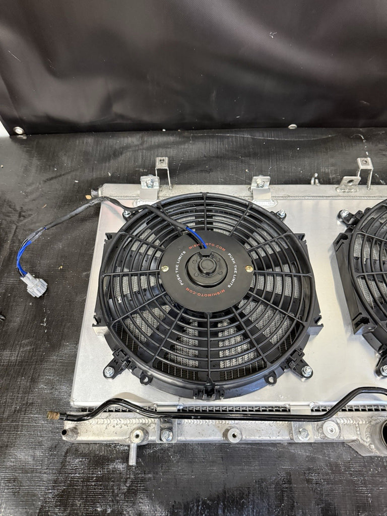 2002-2007 Subaru WRX STi Koyorad Radiator with Mishimoto Fans #525182
