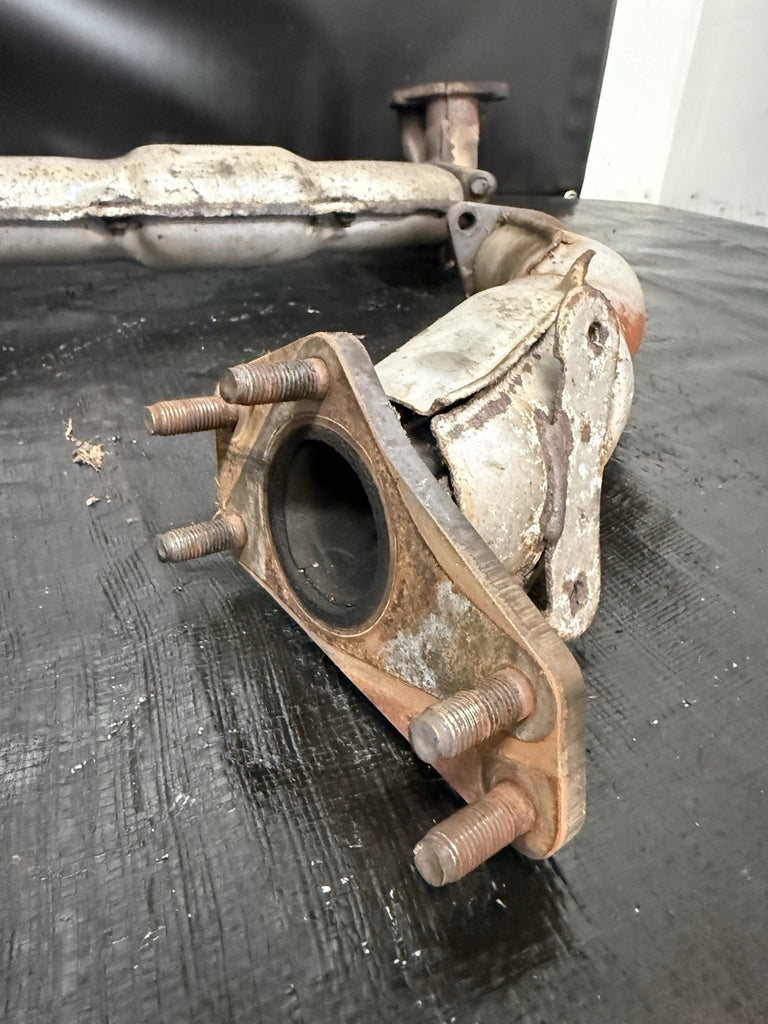 04-21 SUBARU WRX STI OEM EXHAUST MANIFOLD HEADER & UPPIPE STOCK #500989