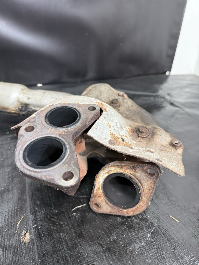 04-21 SUBARU WRX STI OEM EXHAUST MANIFOLD HEADER & UPPIPE STOCK #500989