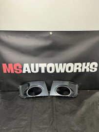 2011-2014 Subaru WRX STi Left & Right Fog Light Bezel Cover Set DGM #525671