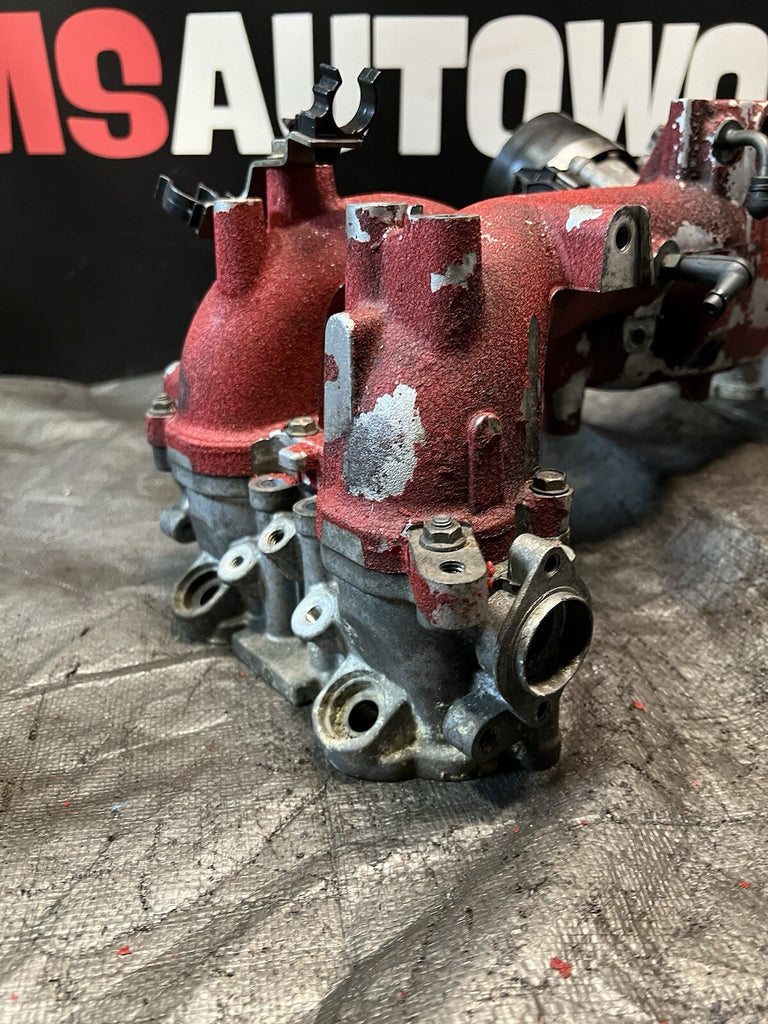 2004-2006 Subaru WRX STI Red Intake Manifold Factory OEM #511324