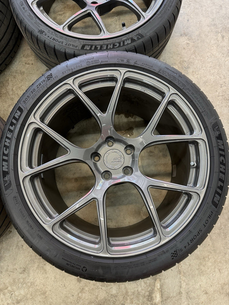 BC Forged RZ05 5x112 Wheels 19x8.5 & 19x11 with Michelin Pilot Sport 4S Tires