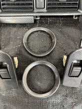 Load image into Gallery viewer, 2004 Subaru WRX STI SPT Carbon Fiber Interior Trim Bezel Set OEM INCOMPLETE