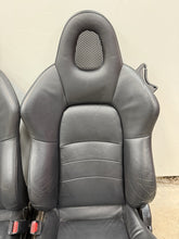 Load image into Gallery viewer, 2000-2005 Honda S2000 Seat Set Leather OEM AP1 AP2 S2K Black