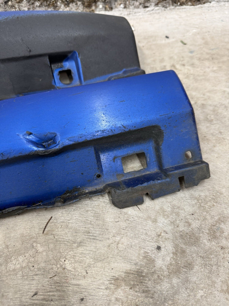 2002-2007 Subaru WRX STI LH & RH Side Skirts Rocker Panel Blue OEM PAIR #500989