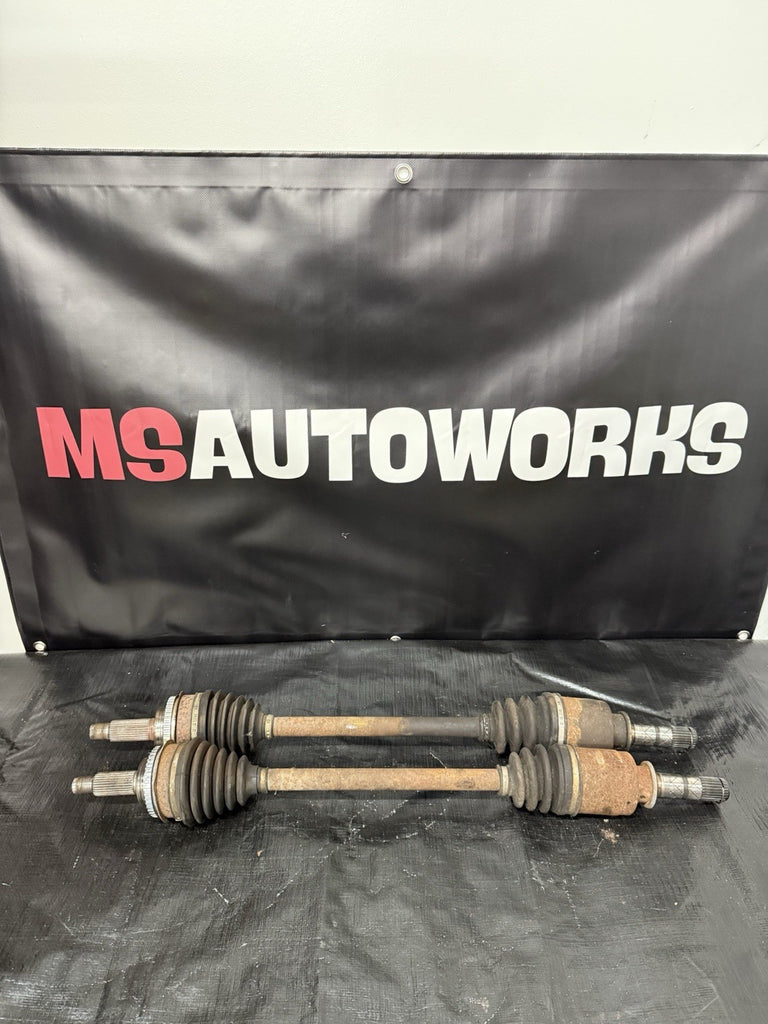 2004 SUBARU WRX STI OEM 6SPD LH RH FRONT AXLE AXLES SHAFT PAIR #500989